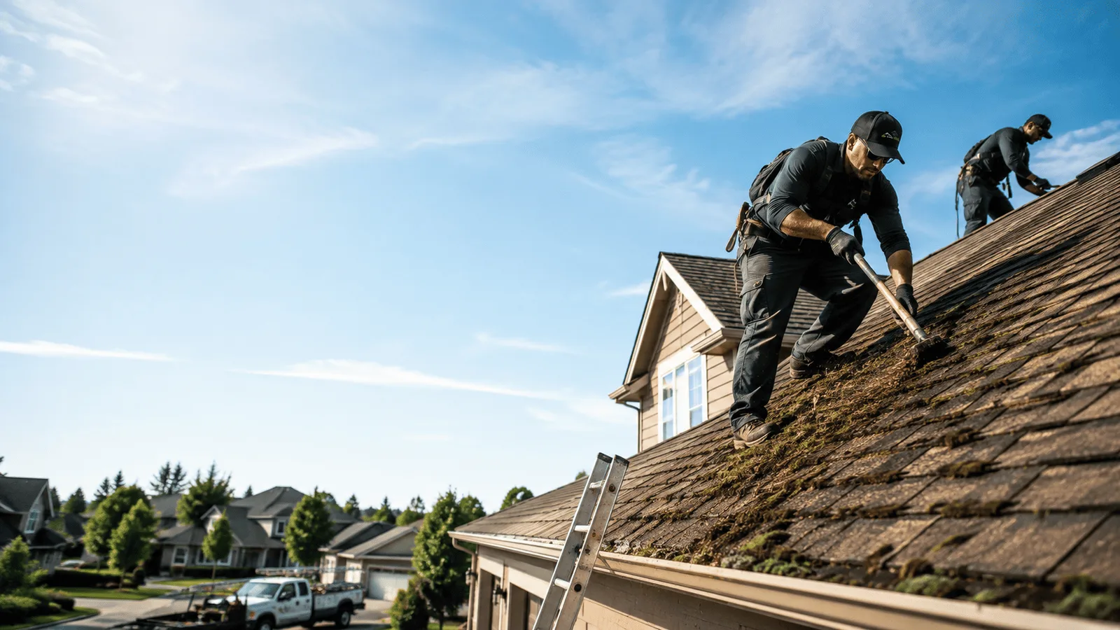 Roof Moss Removal in Mcleansboro, IL near me